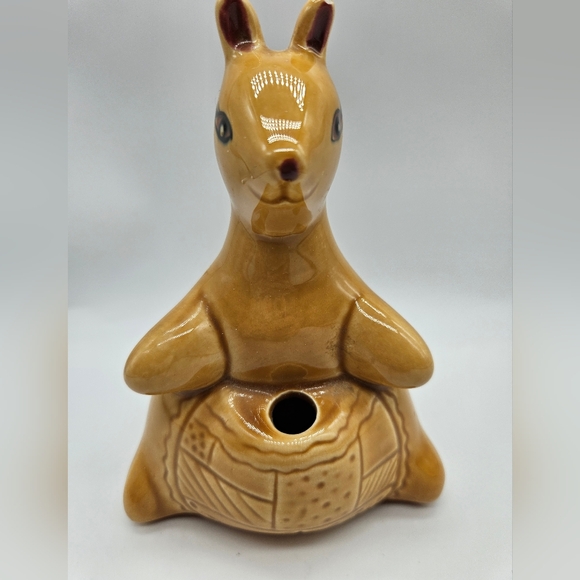 George Wood kangaroo figurine cotton dispenser - Picture 16 of 16